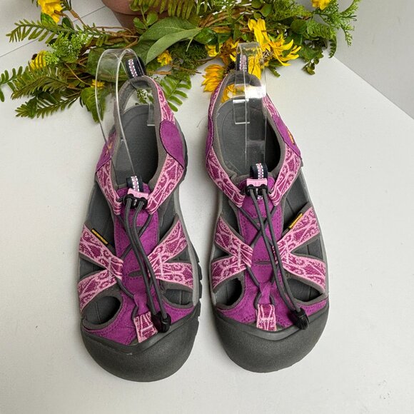 Keen Women's Sandals - Purple and Gray - Picture 3 of 10